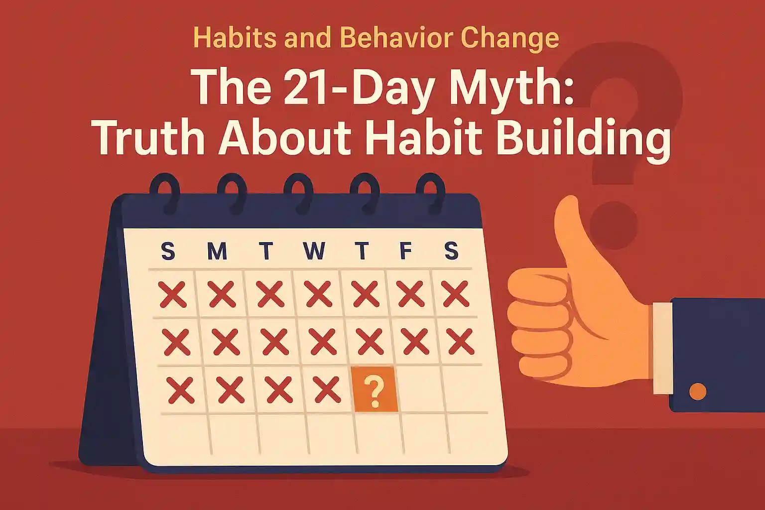 Habits and Behavior Change: The 21-Day Myth — The Truth About Habit Building (Part 7)