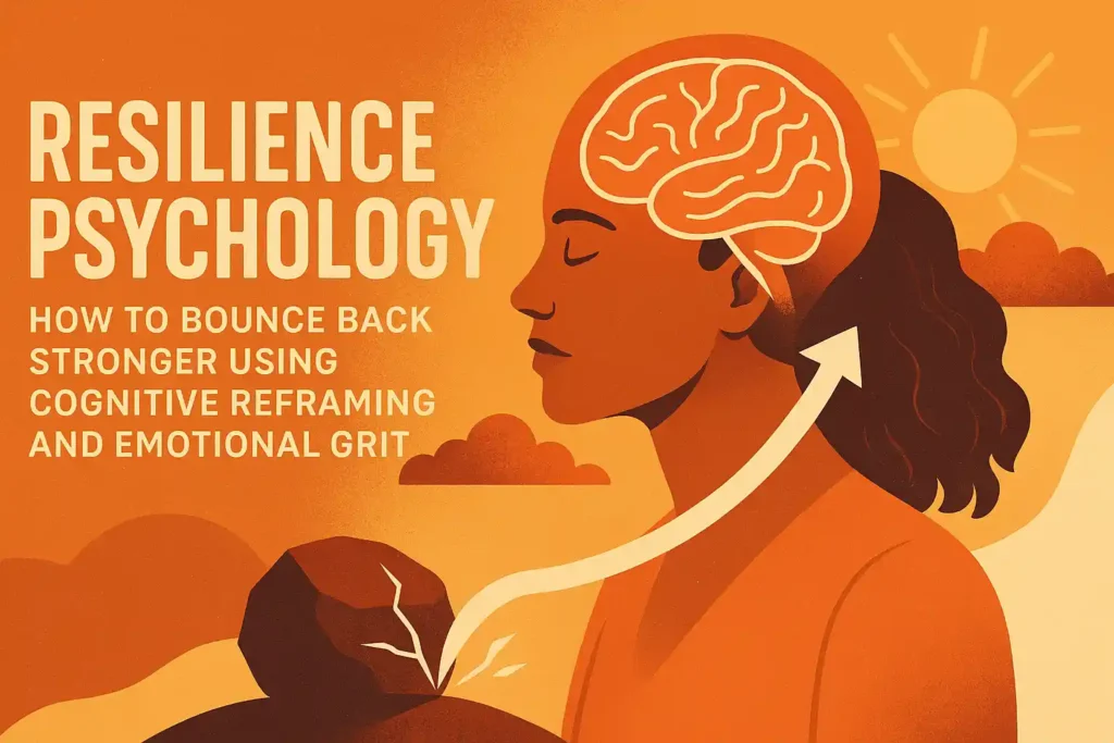 Resilience Psychology: How to Bounce Back Stronger Using Cognitive Reframing and Emotional Grit