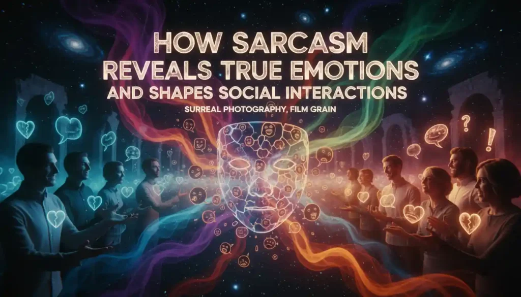 How Sarcasm Reveals True Emotions and Shapes Social Interactions