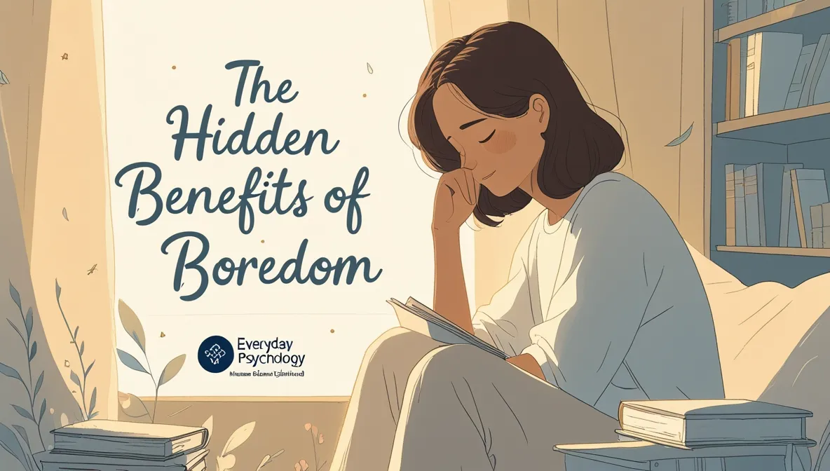 The Hidden Benefits of Boredom