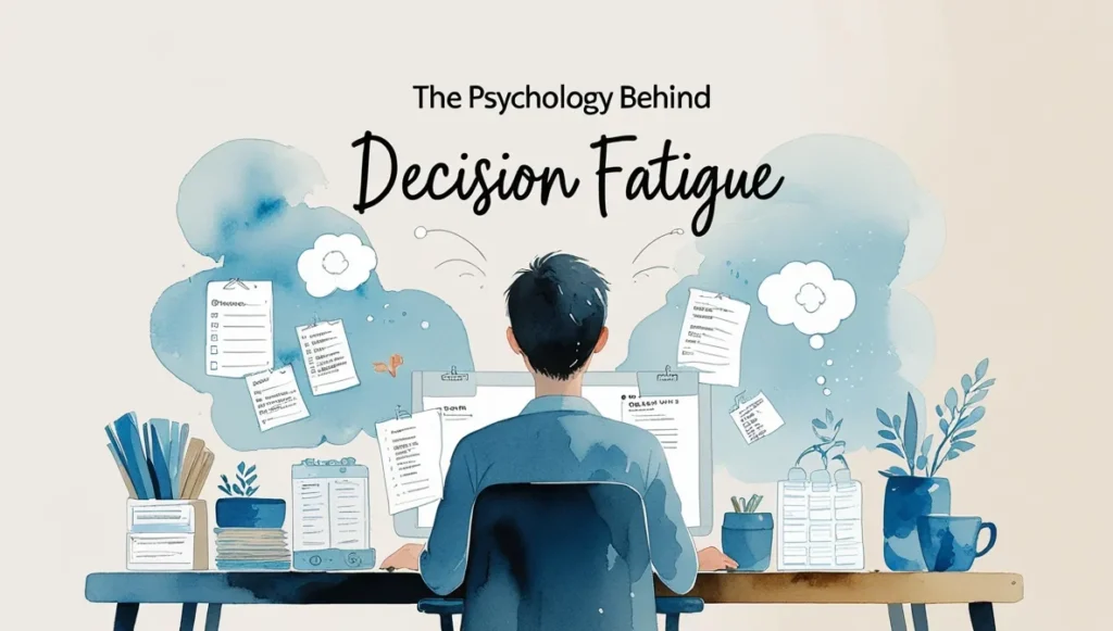 The Psychology Behind Decision Fatigue | Everyday Psychology – Human Behavior Explained