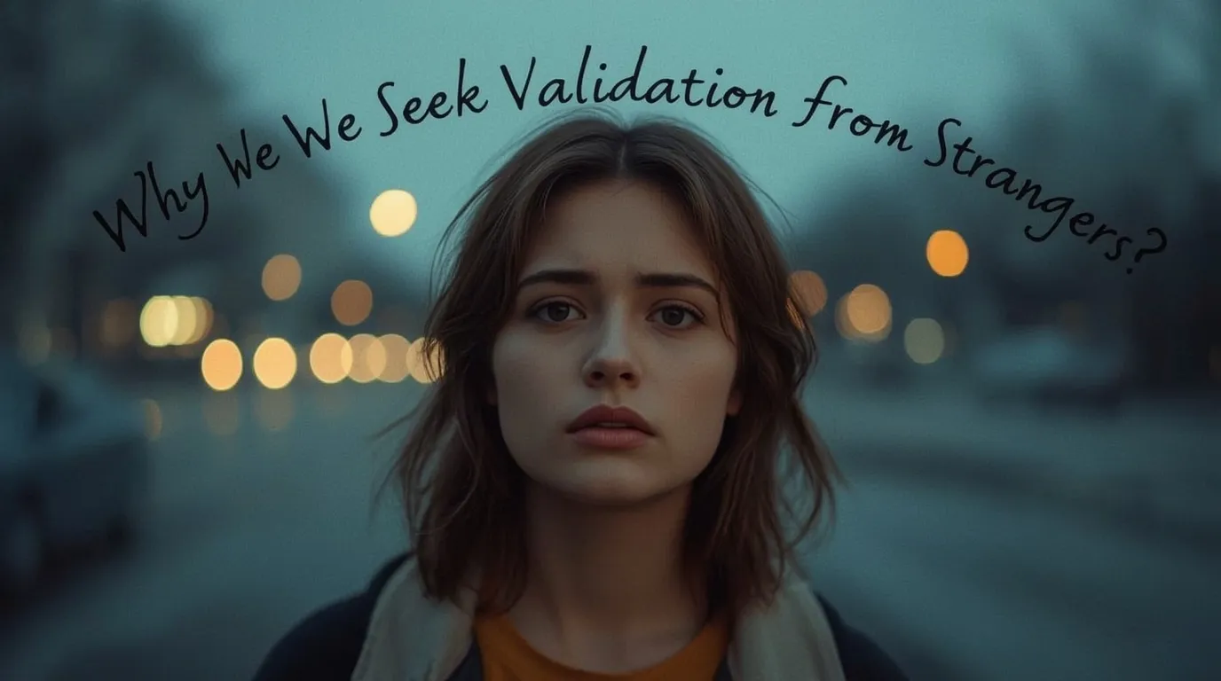 Why We Seek Validation From Strangers
