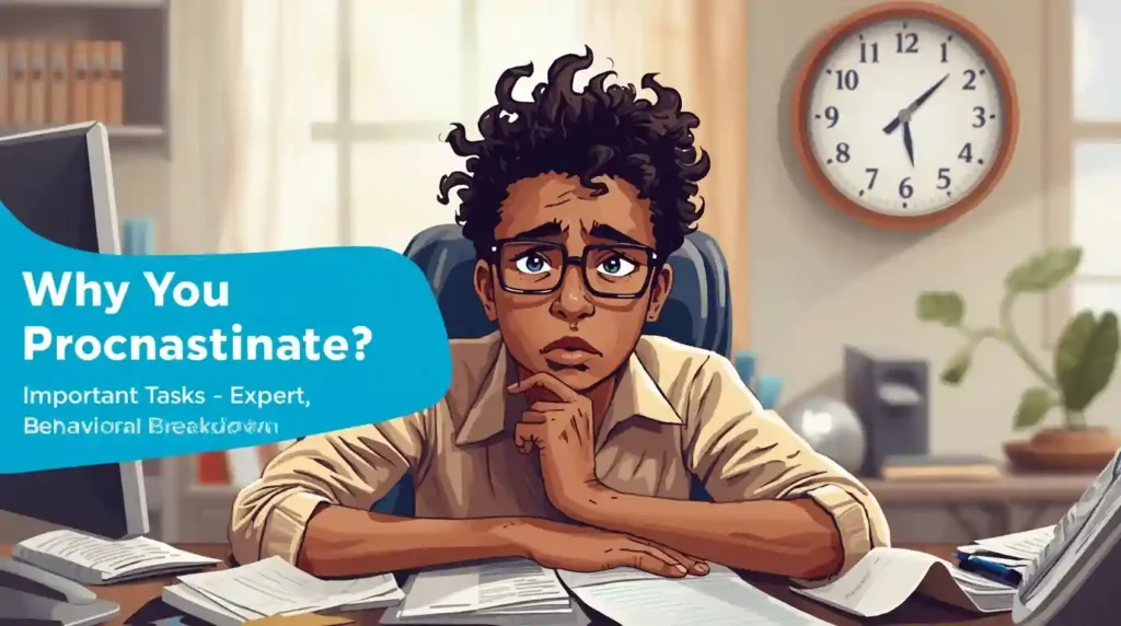 Why You Procrastinate Important Tasks — Expert Behavioral Breakdown