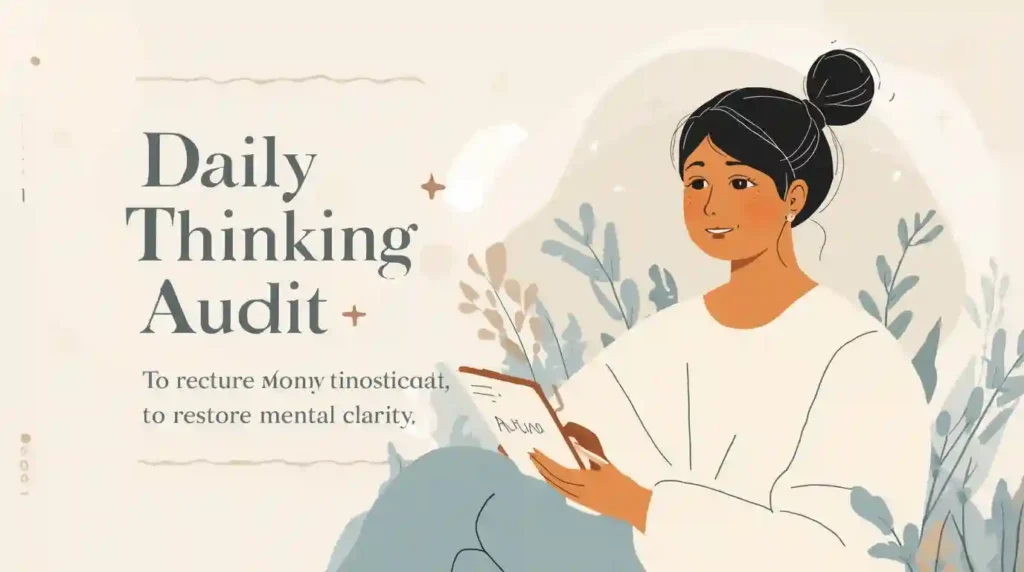 A Daily Thinking Audit to Restore Mental Clarity
