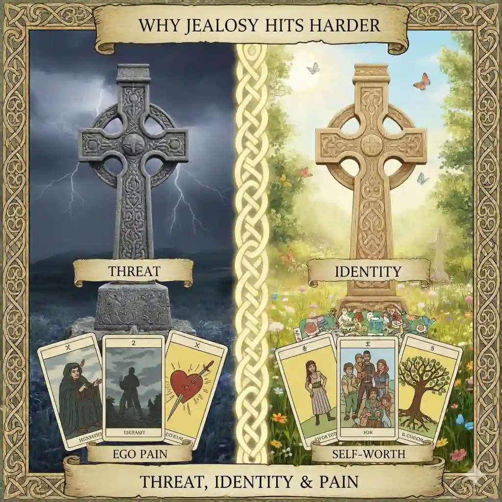 Why Jealousy Hits Harder: Threat, Identity & Pain