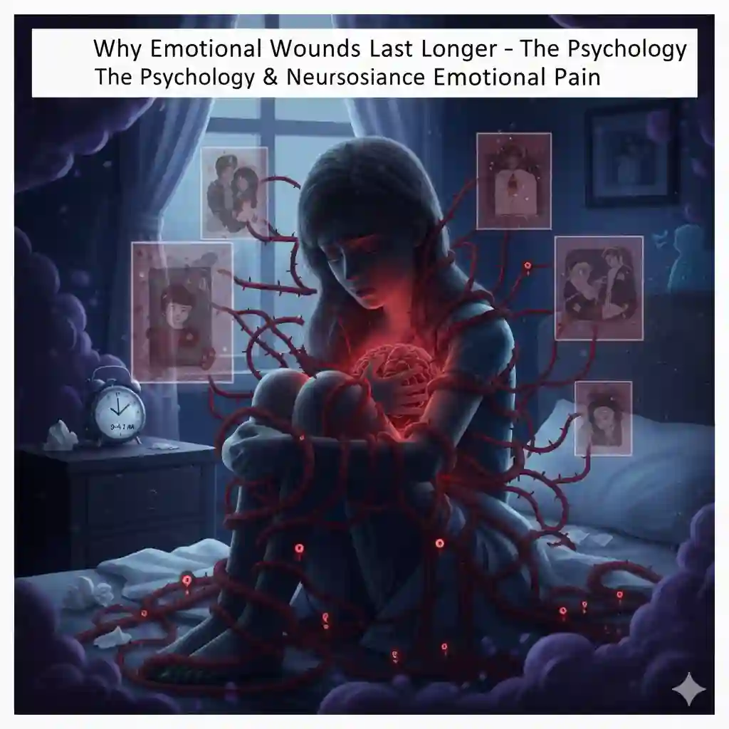 Why Emotional Wounds Last Longer – The Psychology & Neuroscience of Lasting Emotional Pain