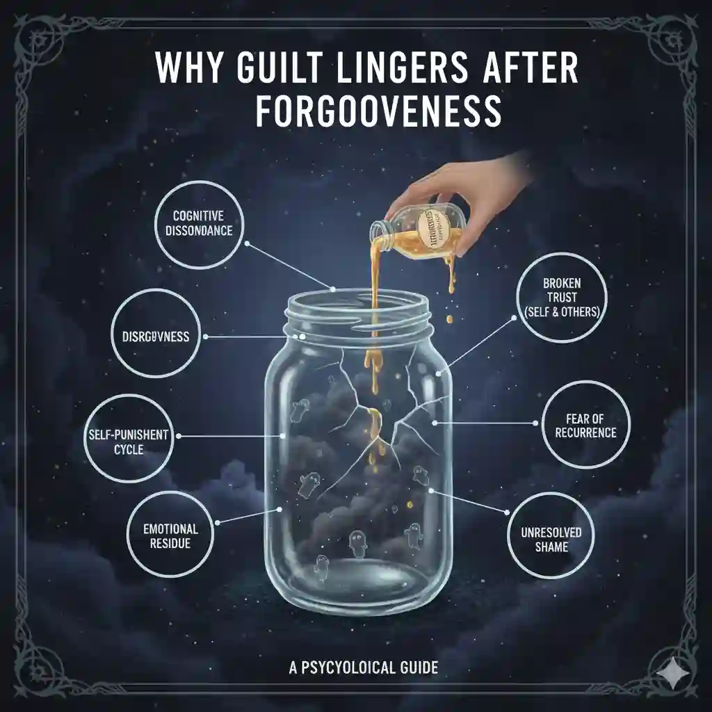 Why Guilt Lingers After Forgiveness: A Psychological Guide